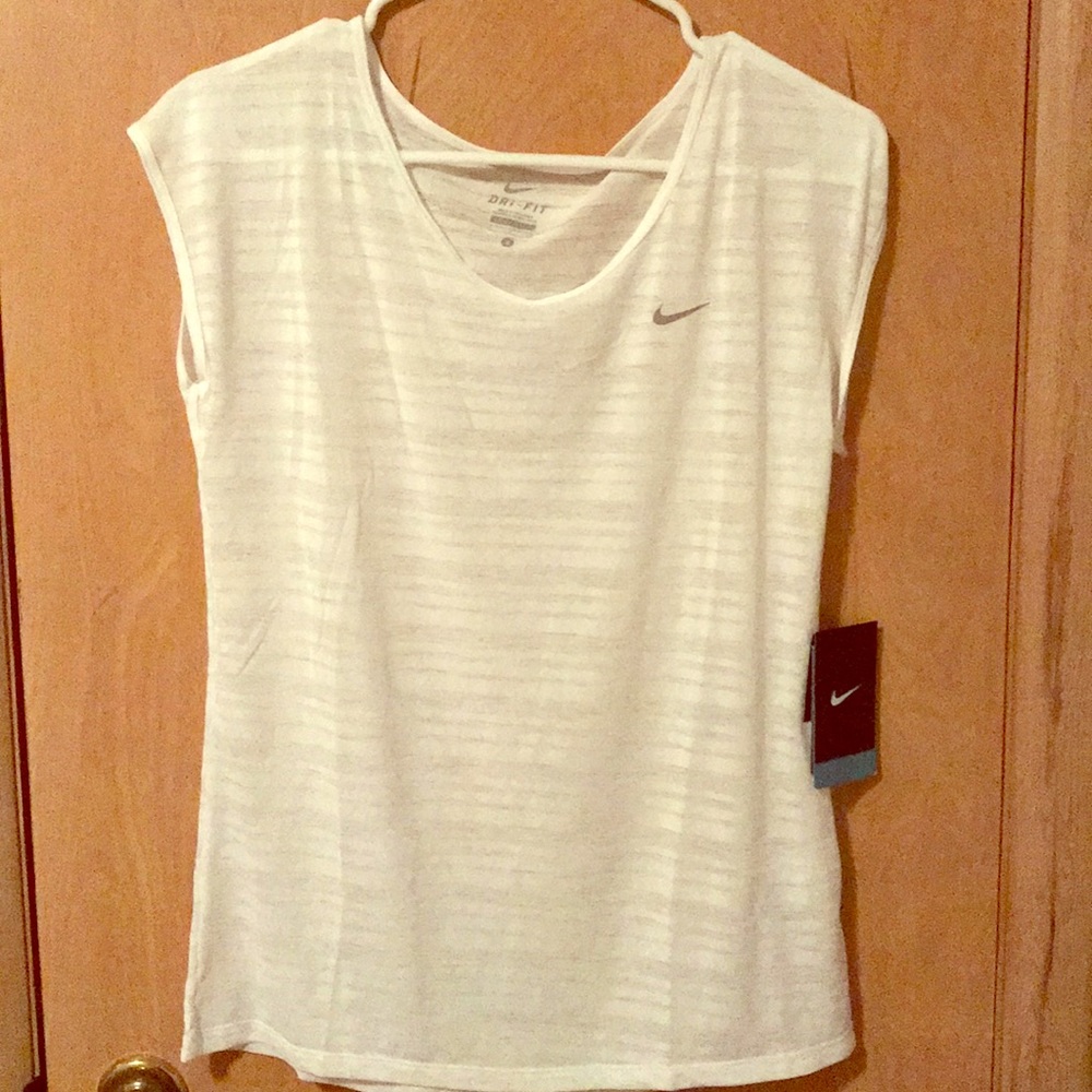 White workout top